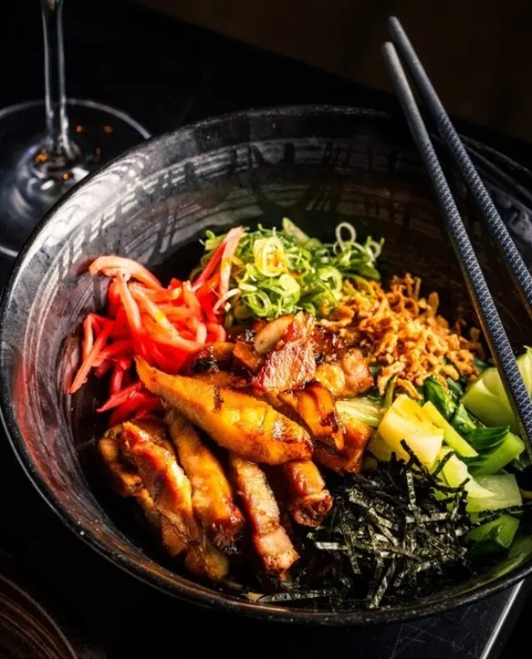 Japanese ramen dish photo